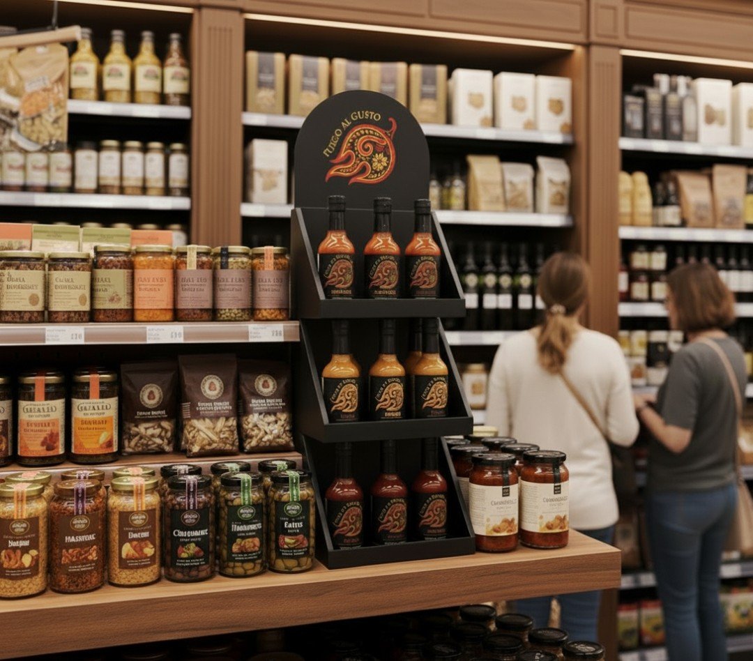 Anaquel Fuego al Gusto