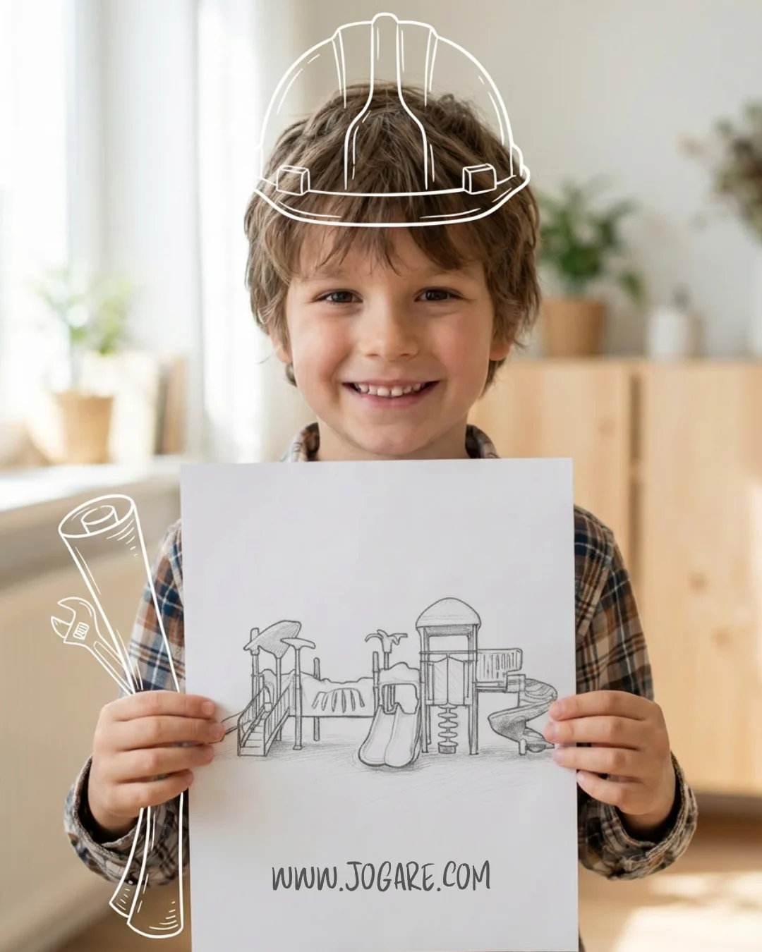 Niño arquitecto