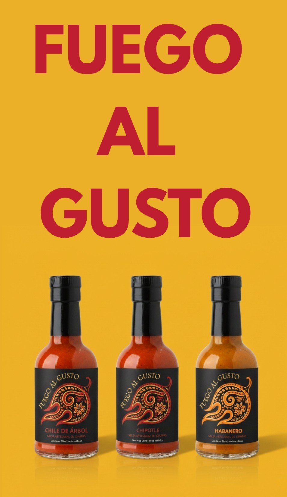 Salsas Fuego al Gusto